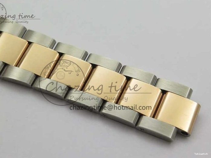 126281 Bracelet BP Gray DateJust Oyster 1:1 Best on Edition Maker RG SS 36 Roman Dial 0417